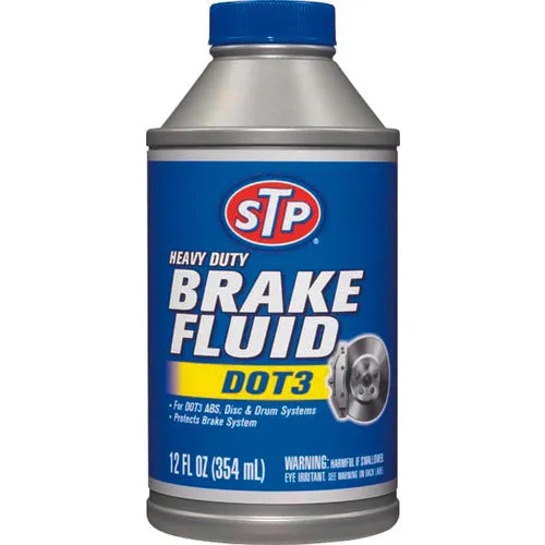 STP Heavy Duty Brake Fluid DOT 3 – 12 oz (354 ml) – 1 Count