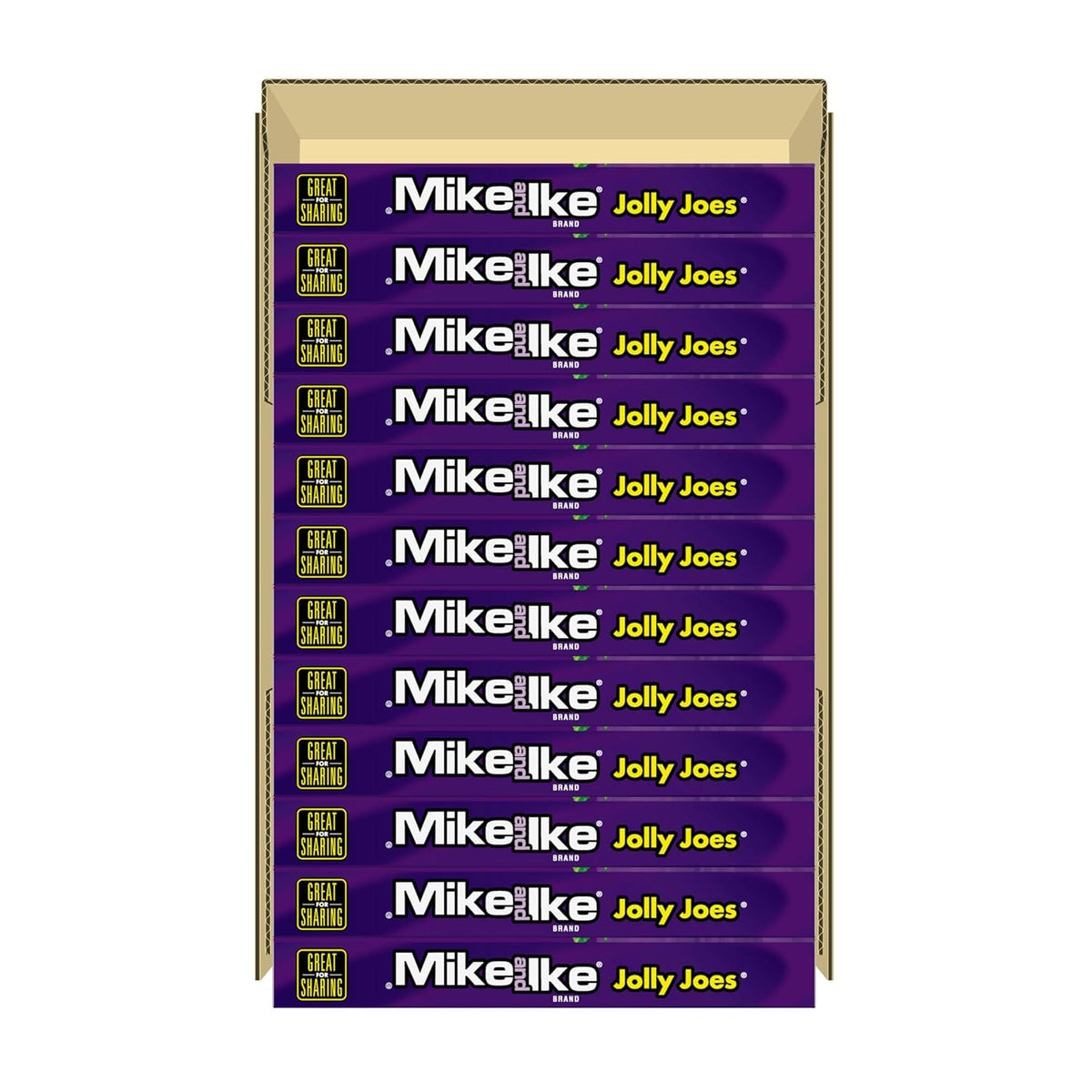Mike and Ike Theater Box- Jolly Joes, 4.25oz - (Pack of 12)
