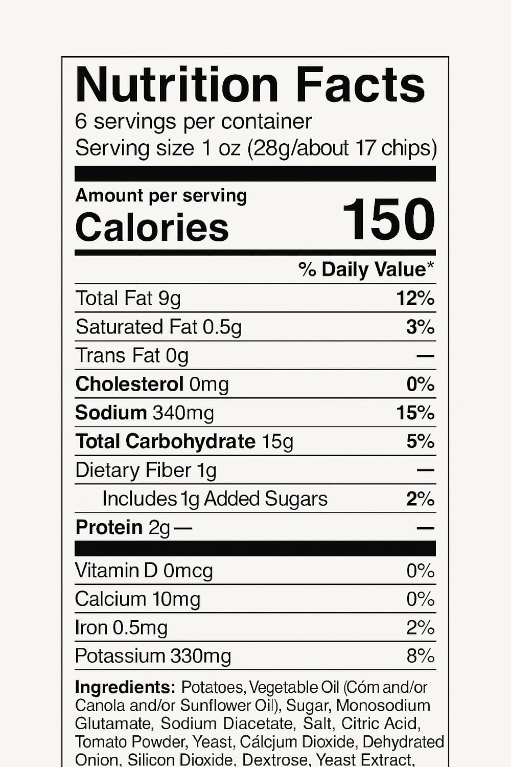 The Whole Shabang® Extreme Chips 6 oz Bags – 4 Pack Bold Savory Snack Chips