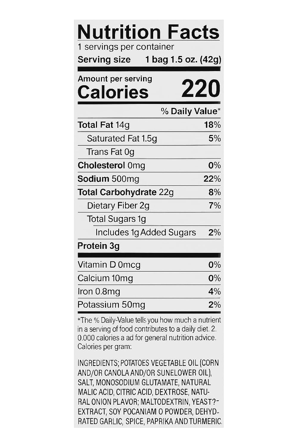 The Whole Shabang Mix Pack Chips 1.5 oz 24 count variety pack snack chips