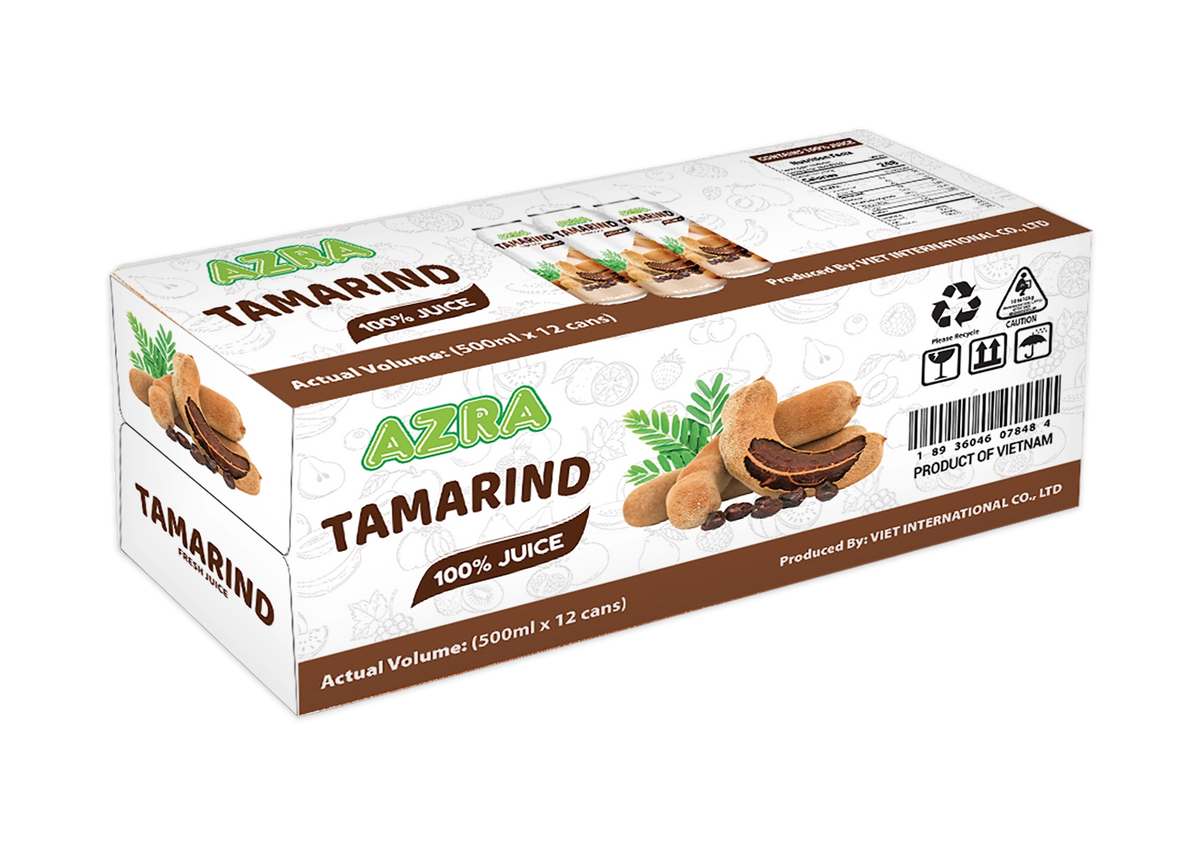 AZRA Tamarind Juice 12 Can Case 6 Liter