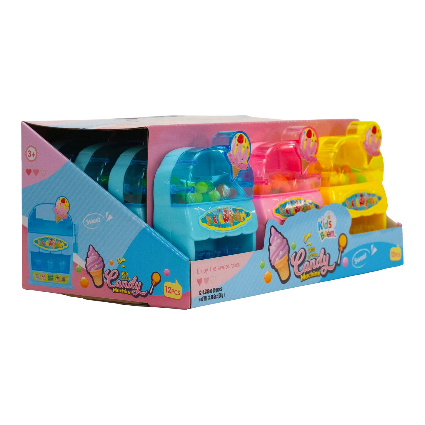 KidsBoom™ Ice Cream Candy Machine - 12PCS (8g Each) | Yummy Treat Fun