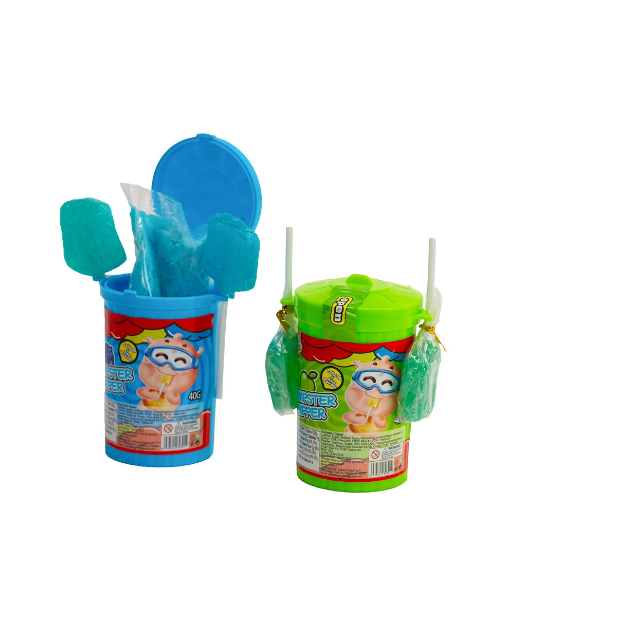 KidsBoom™ Dumpster Dipper - 9PCS (40g Each) | Crazy Dip Fun