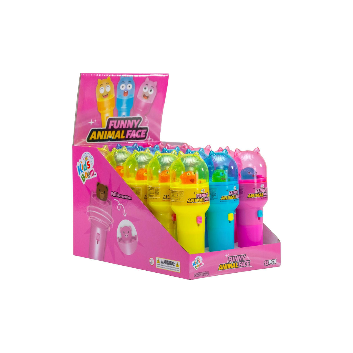 Kids Boom™ Funny Animal Face - 15PCS (10g Each) |Crazy Face Party