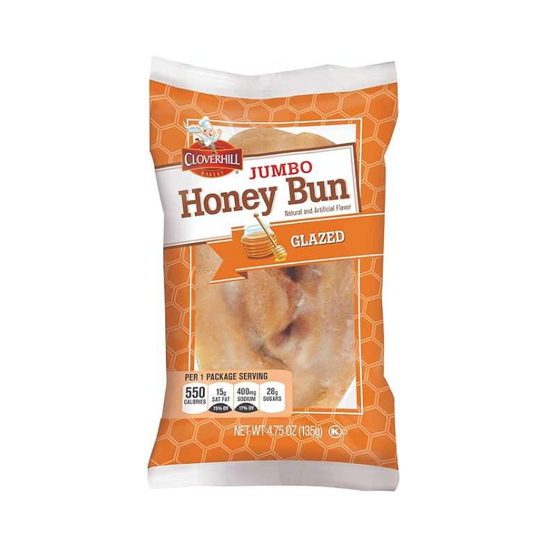 Cloverhill Jumbo Honey Bun Glazed