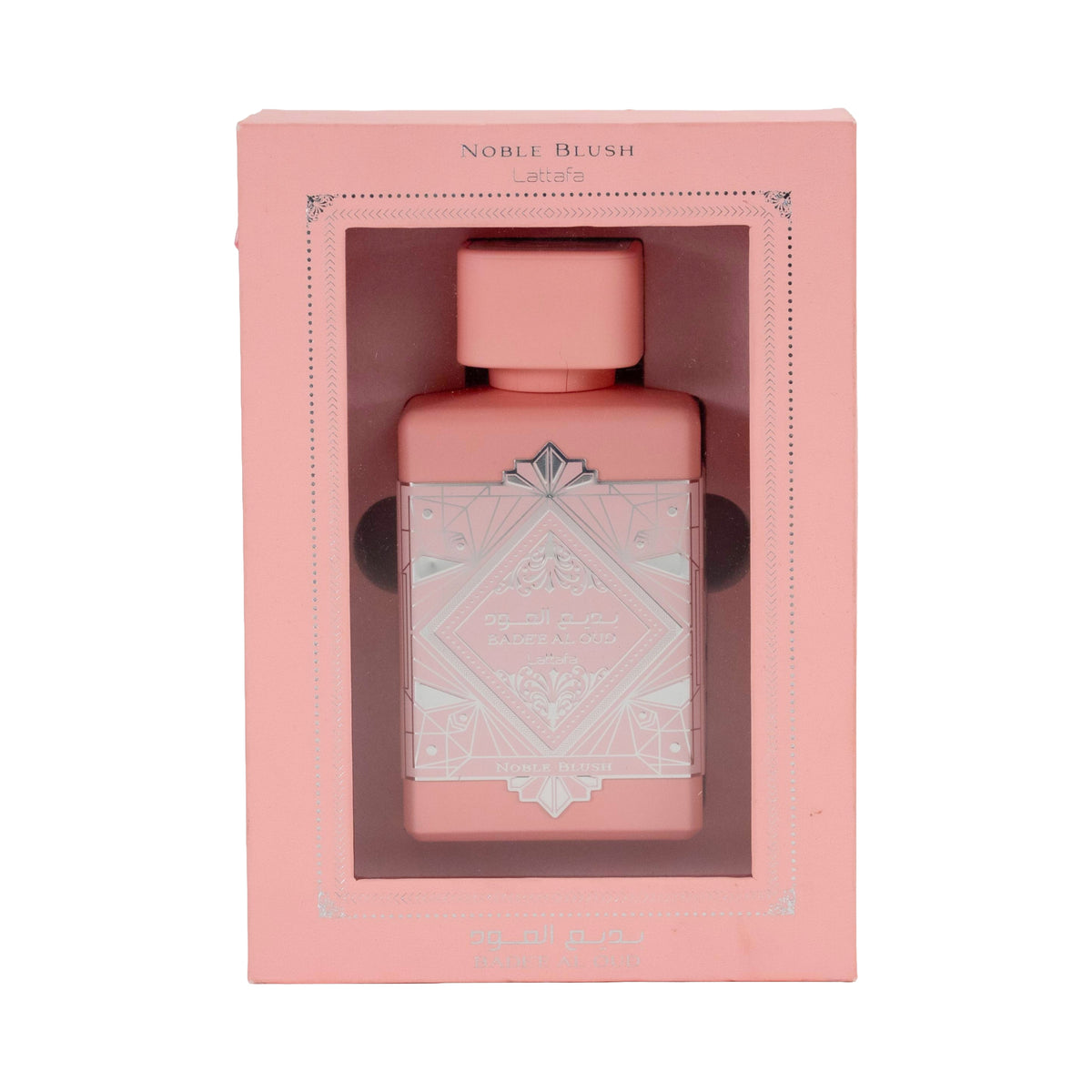 Lattafa Bade'e Al Oud Noble Blush Eau de Parfum 100ML – Sweet Almond Vanilla Unisex Luxury Arabic Perfume