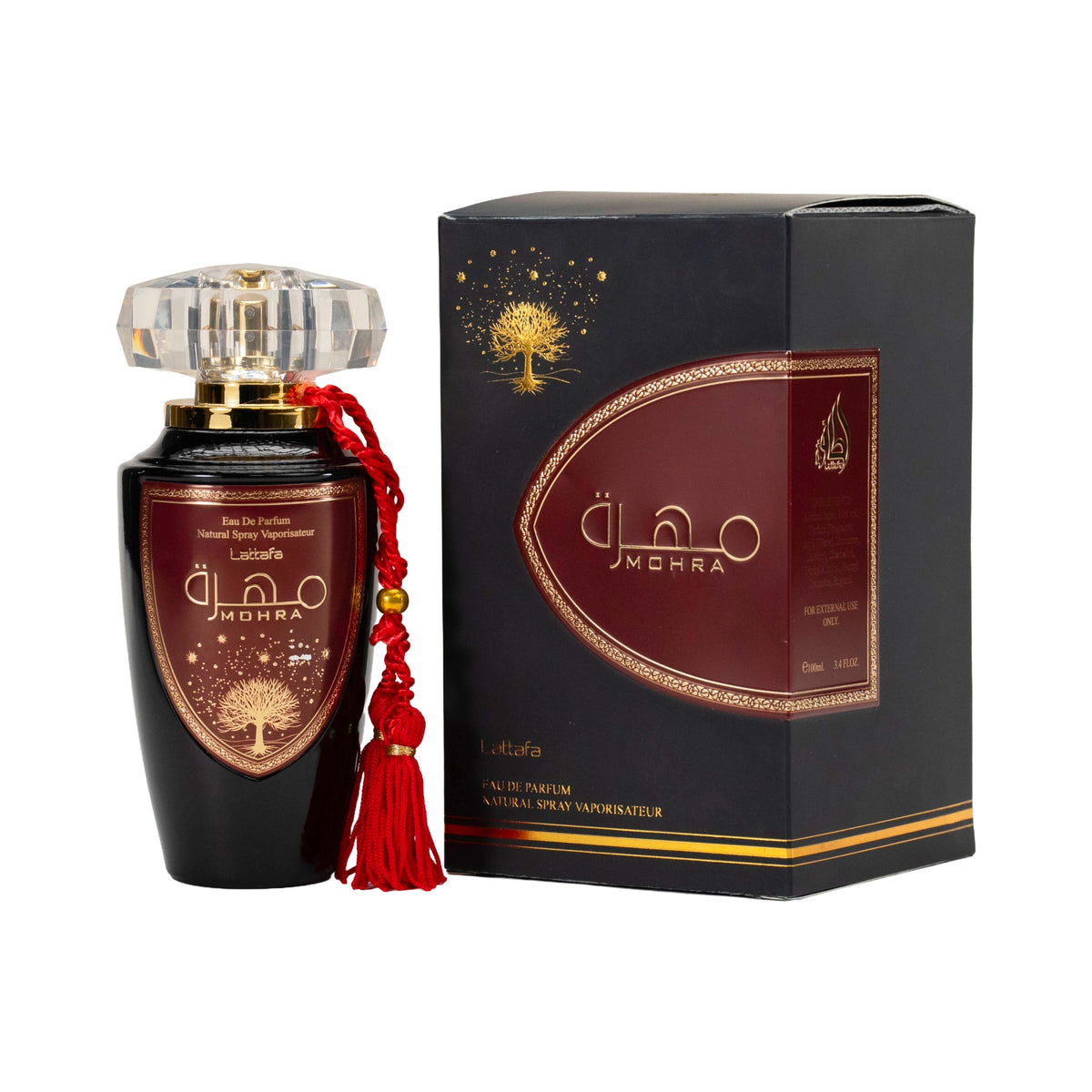 Lattafa Mohra Eau de Parfum 100ml citrus spicy woody unisex fragrance