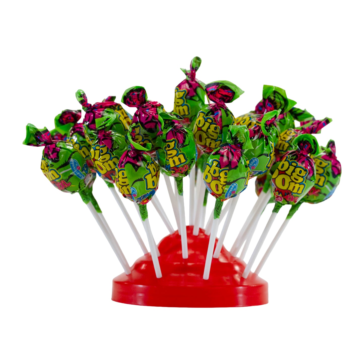 Big Bom XXL Zombie – Tropical Fruit Shock (Jar of 80 Lollipops)
