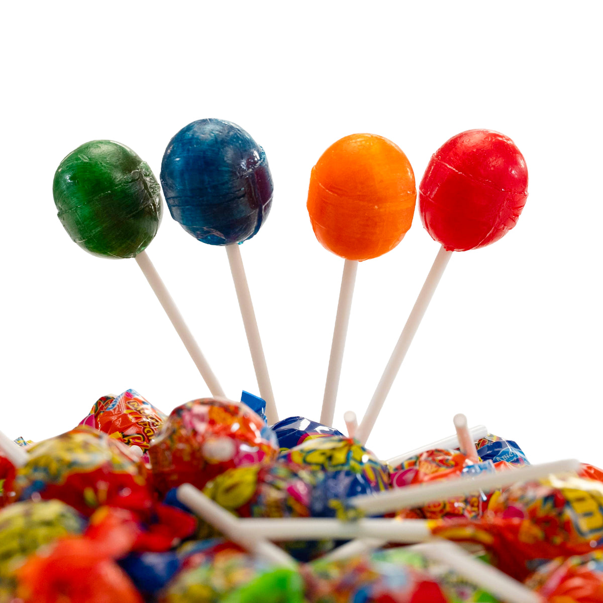 Big Bom XXL – Mouth Painter Double Fun (Jar of 80 Lollipops)