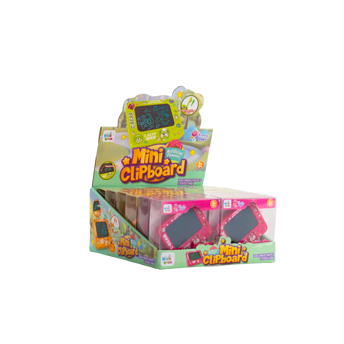 KidsBoom™Mini Clipboard - 12pcs (3g Each) | Clip & Play