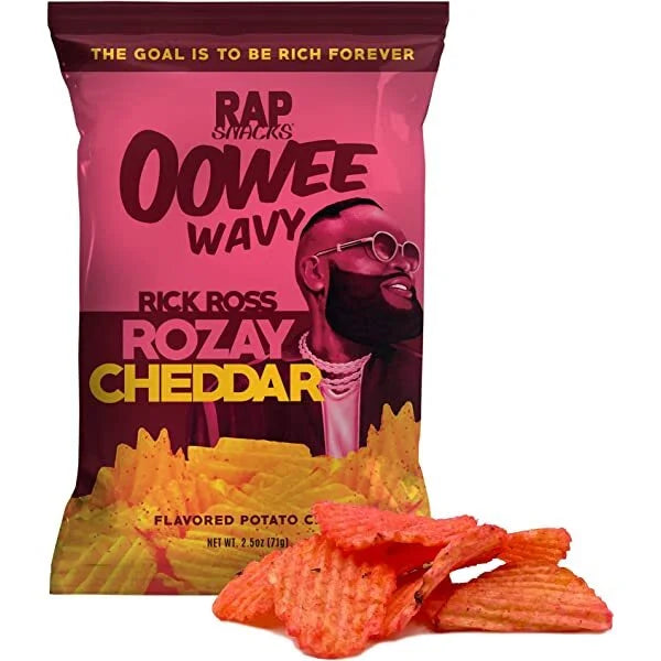 Rap Snacks| Rick Ross | Chips (12 Bags)