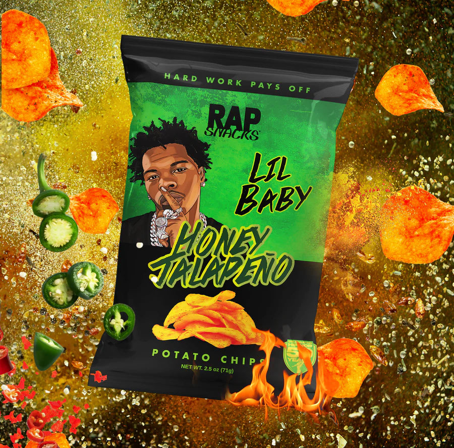 Rap Snacks| Lil Baby | Chips (12 Bags)