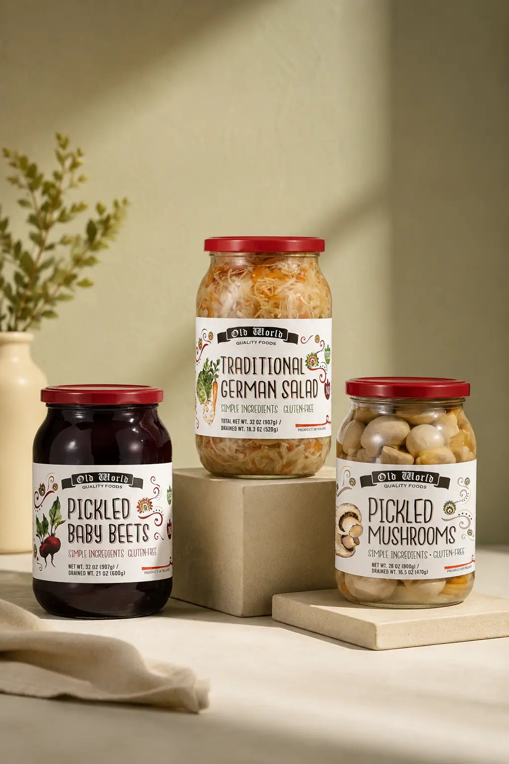 Old World Pickled & Jarred Foods