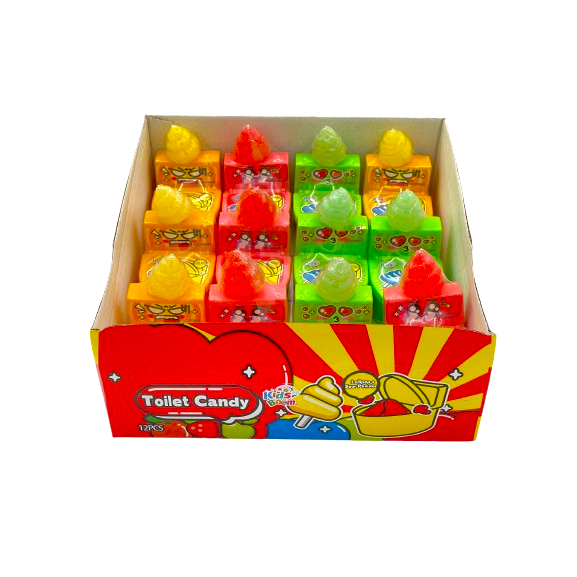12-pack of Kids Boom Toilet Candy
