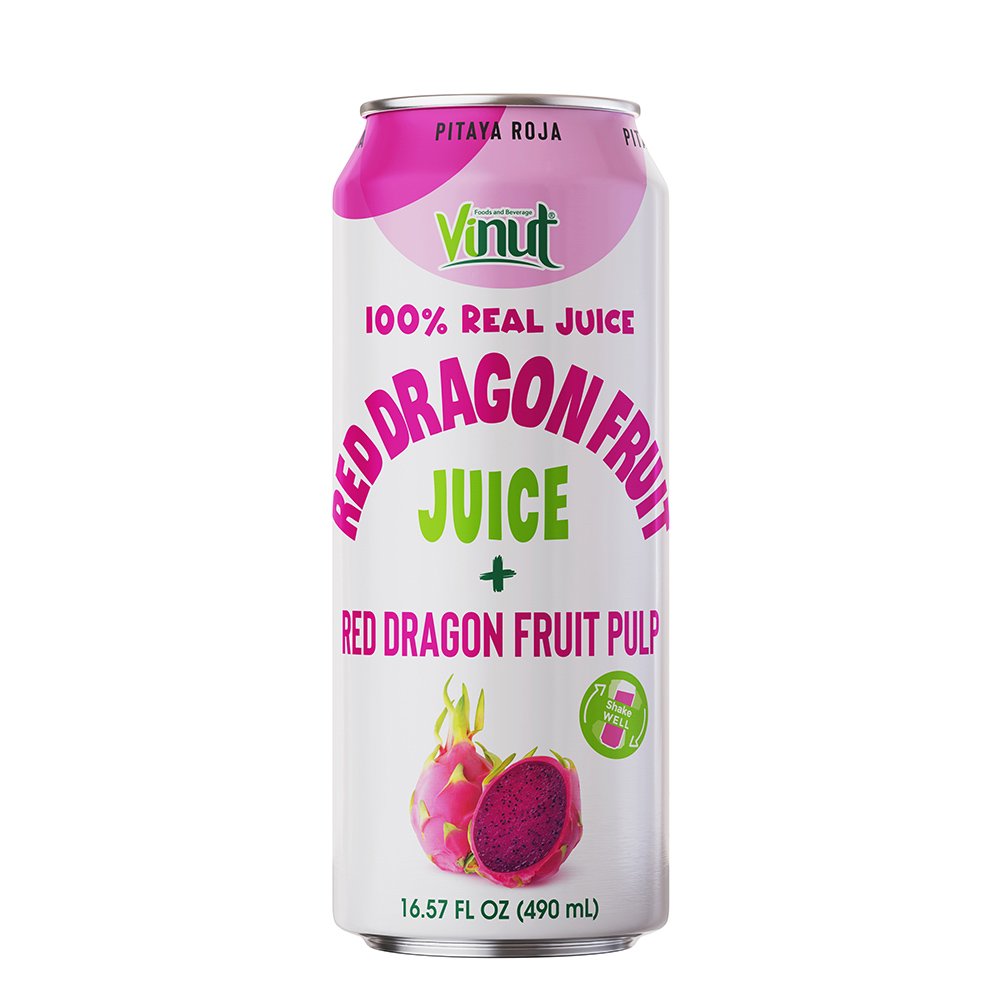 VINUT Real Juice with pulp (no sugar added) — 12 Pack