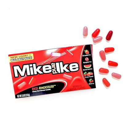 Mike and Ike Red Rageous! Theater Box , 4.25oz- (Pack of 3)