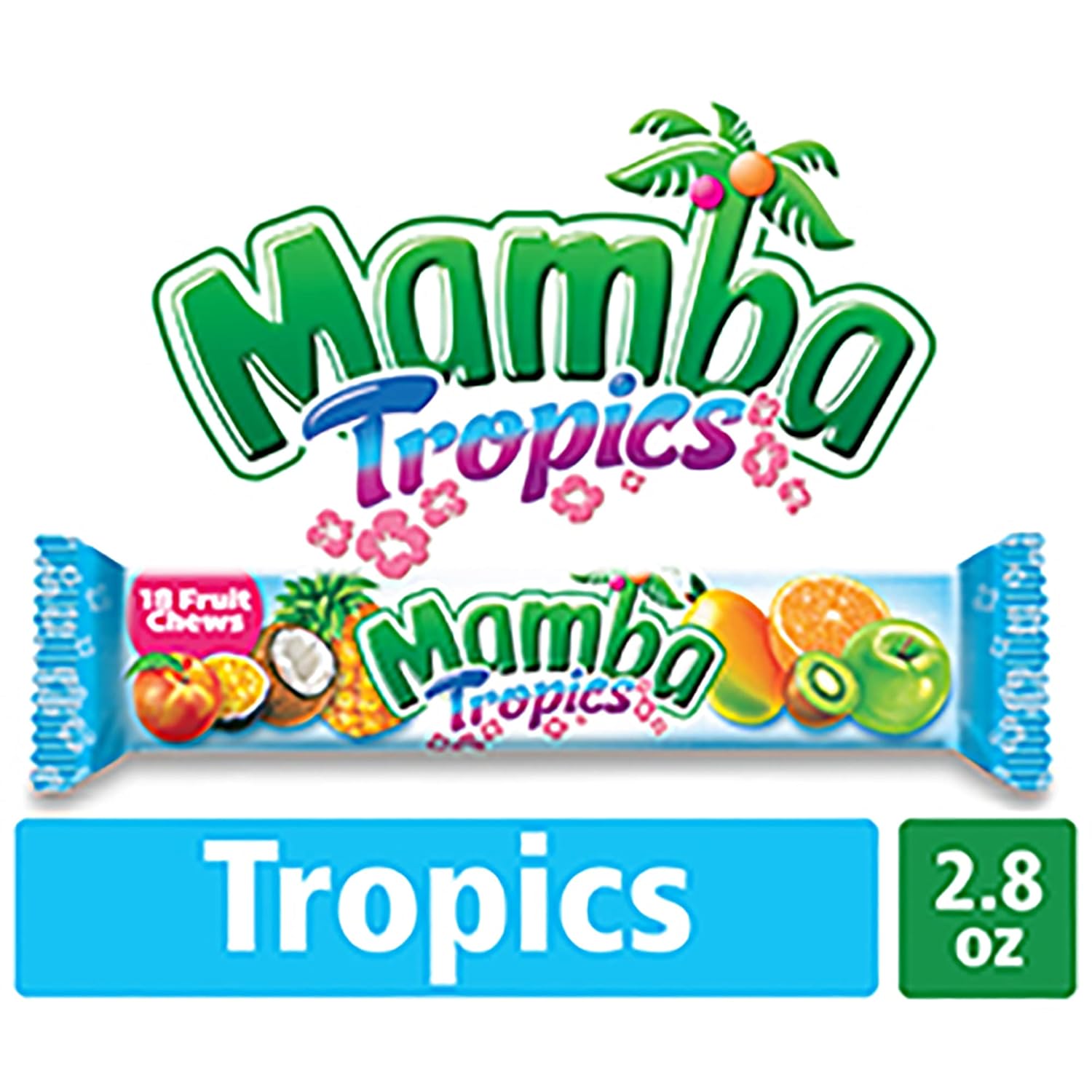 Mamba Fruit Chew Candy – 6 Packs (24 Count)