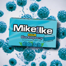 Mike and Ike Sour Blue Raspberry , Theater Box 4.25oz- (Pack of 3)