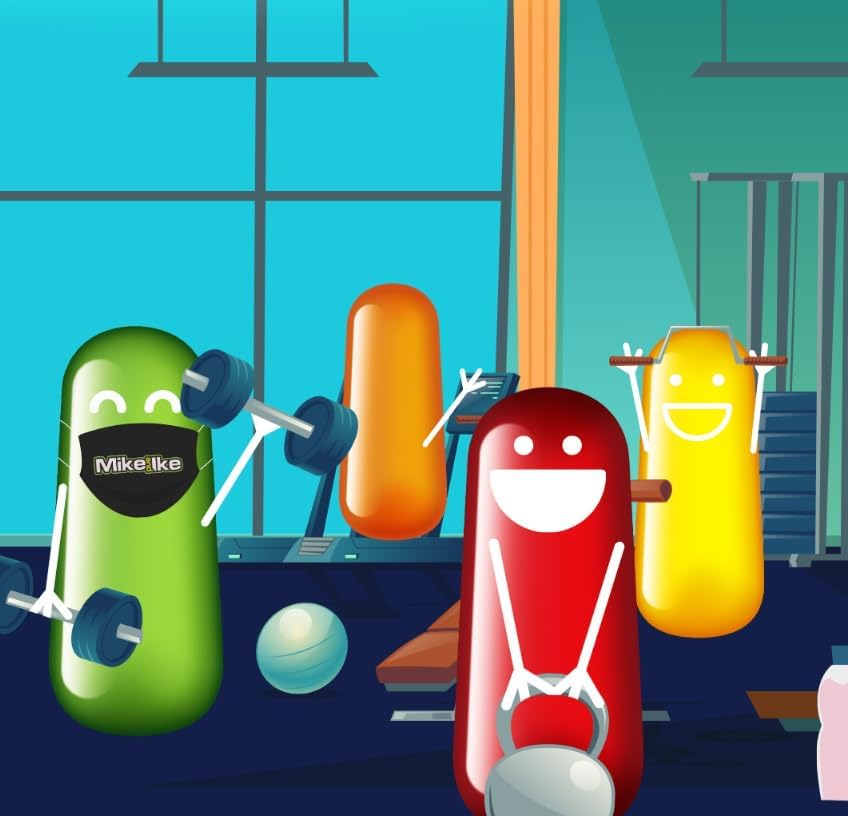 Mike and Ike Sour Spooky Treats – Sour Halloween Candy Fun – 5oz (12 Pack)