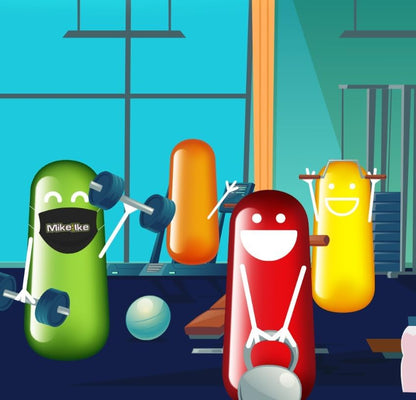 Mike and Ike Sour Spooky Treats – Sour Halloween Candy Fun – 5oz (12 Pack)