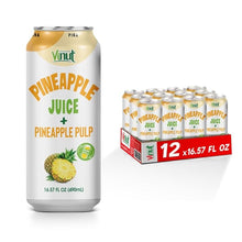 VINUT Real Juice with pulp (no sugar added) — 12 Pack