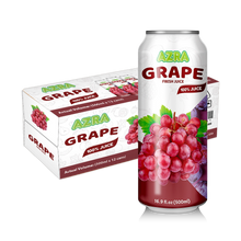 AZRA Grape Juice – 12 × 500 ml Cans (6 L Total)