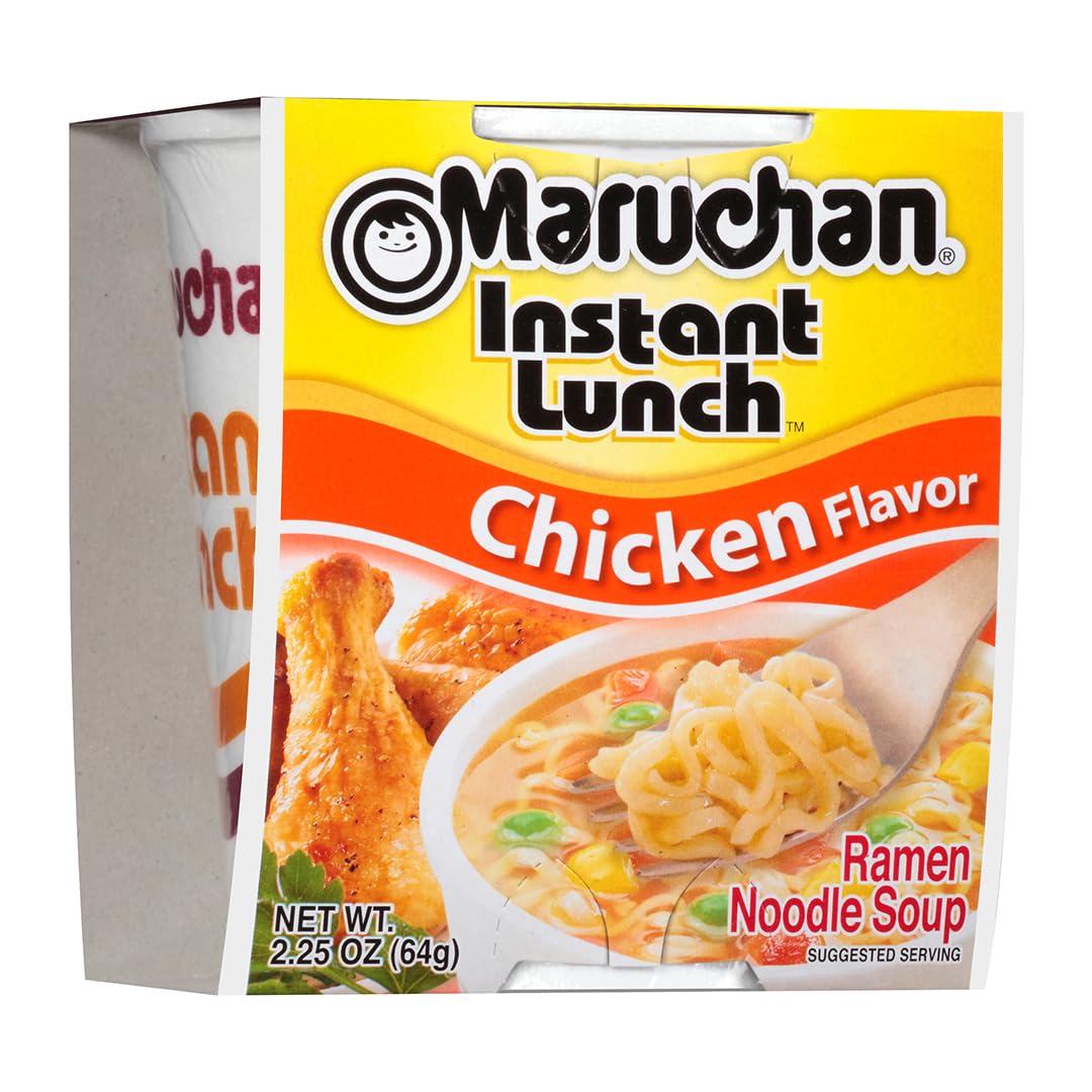 Maruchan Instant Lunch – Chicken Flavor (2.25 oz, 12-Pack)