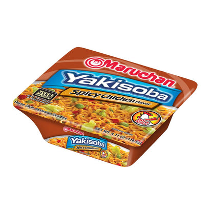 Maruchan Yakisoba – Spicy Chicken Flavor (4 oz, 8-Pack)