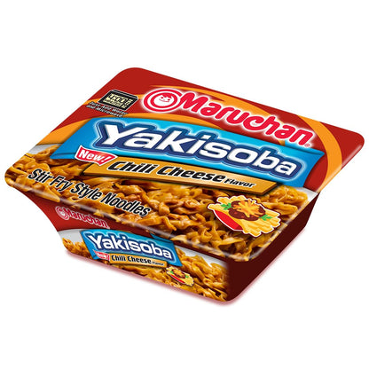 Maruchan Yakisoba – Chili Cheese Flavor (4 oz, 8-Pack)