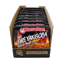 Maruchan Yakisoba – Fire Spicy Beef Flavor (4 oz, 8-Pack)