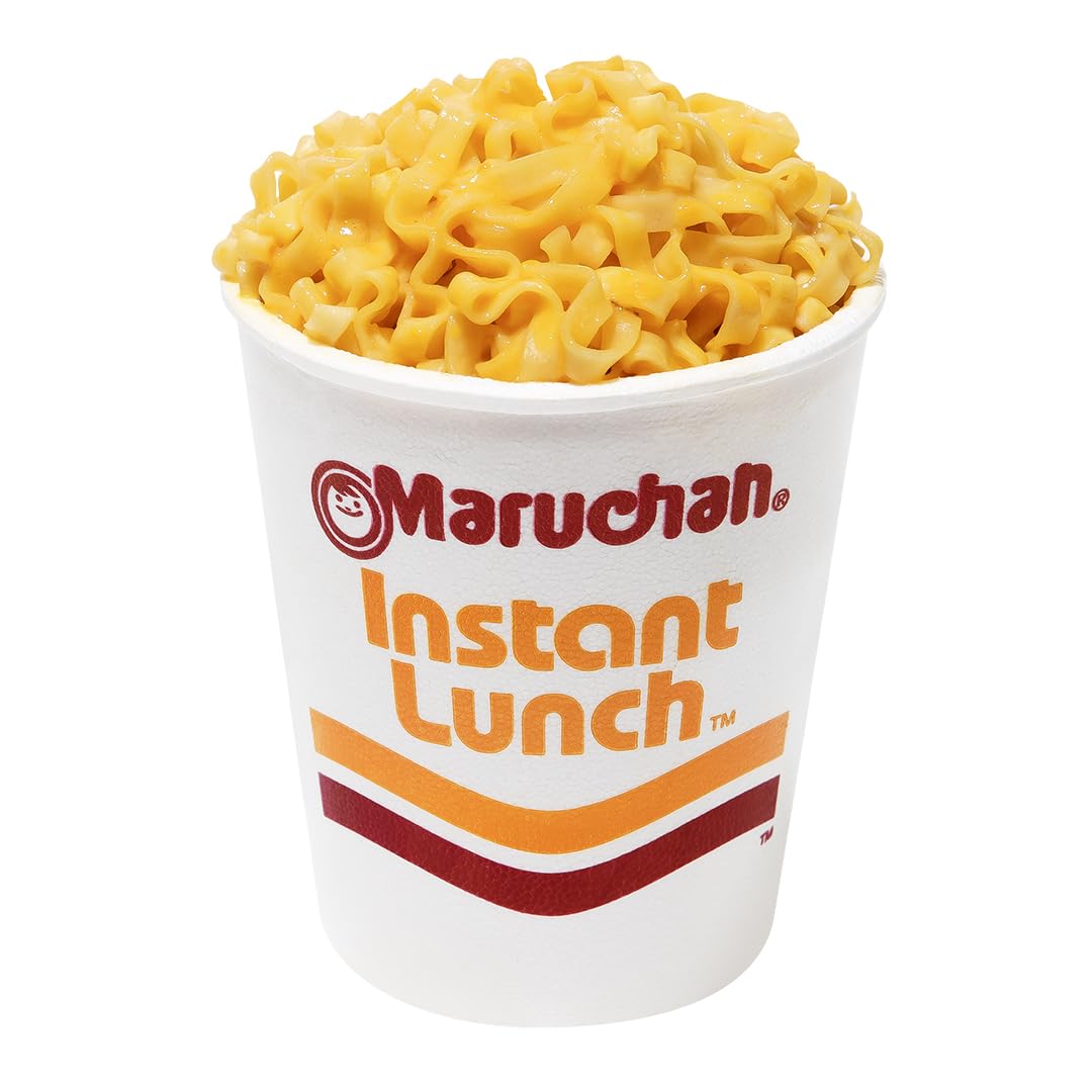 Maruchan Instant Lunch – Cheddar Cheese Flavor (2.25 oz, 12-Pack)