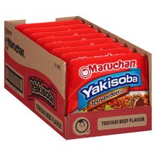 Maruchan Yakisoba – Teriyaki Beef Flavor (4 oz, 8-Pack)