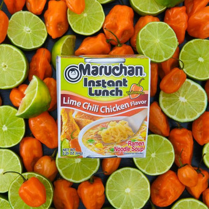 Maruchan Instant Lunch – Lime Chili Chicken Flavor (2.25 oz, 12-Pack)