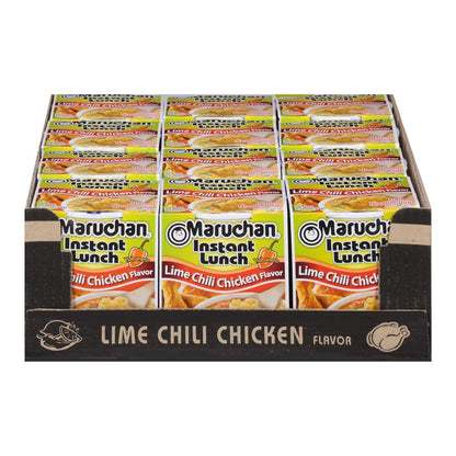 Maruchan Instant Lunch – Lime Chili Chicken Flavor (2.25 oz, 12-Pack)