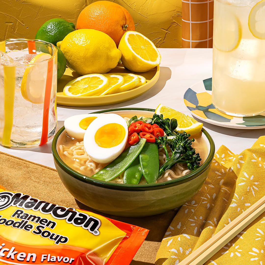 Maruchan Ramen Noodles Soup – Chicken Flavor (3 oz, 24-Pack)