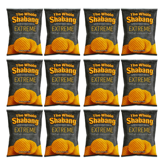 The Whole Shabang® Extreme Chips 1.5 oz Bags – 12 Count Bold Savory Snack Chips