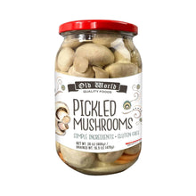 Pickled Mushrooms – 32 oz Glass Jar | Traditional Old World Style