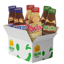 Chocolate Milk Variety Pack – 6 Bottles, 14 fl oz Each, Snickers, Twix & Milky Way Flavor Inspired Chocolate Milk Drinks, By INIM Store