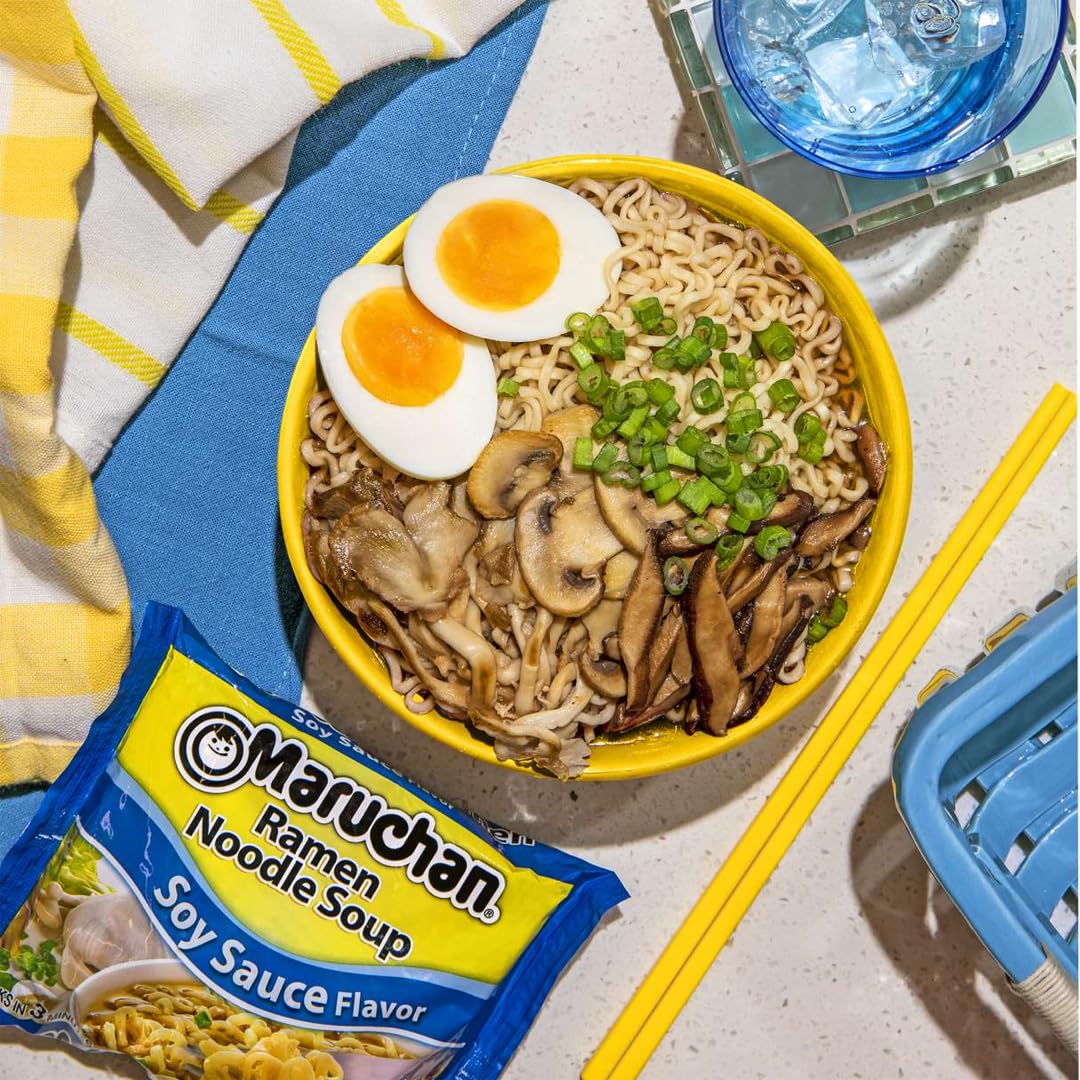 Maruchan Ramen Noodles Soup – Soy Sauce Flavor (3 oz, 24-Pack)