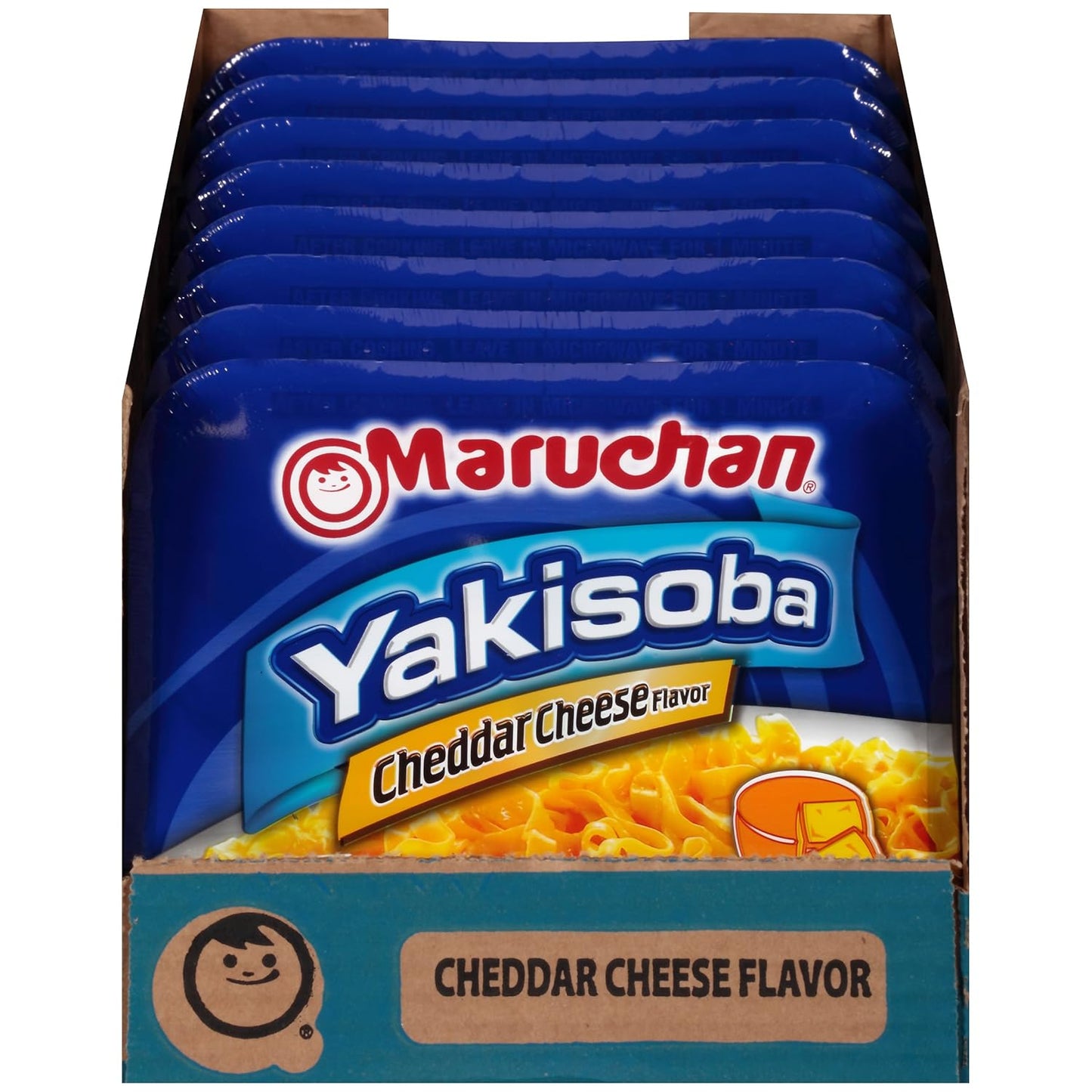 Maruchan Yakisoba – Cheddar Cheese Flavor (4 oz, 8-Pack)
