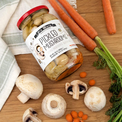 Old World Pickled Vegetables – Mixed 3 Jar Bundle (Beets, German Salad, Mushrooms) | 32 oz Glass Jars