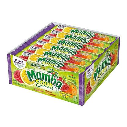 Mamba Fruit Chew Candy – 6 Packs (24 Count)