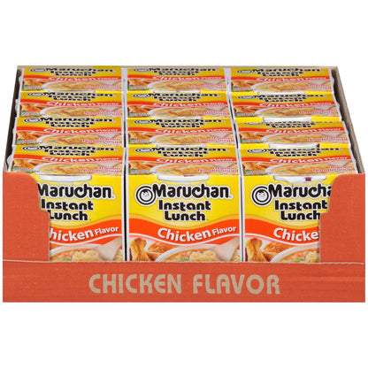Maruchan Instant Lunch – Chicken Flavor (2.25 oz, 12-Pack)