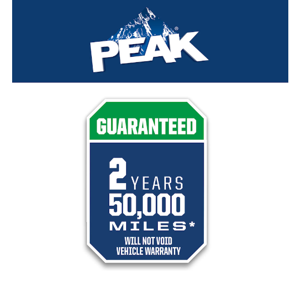 PEAK® Conventional 50/50 Ready Use Antifreeze + Coolant – Green, 1 Gallon (3.78L)