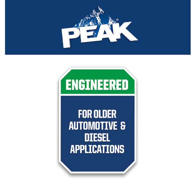 PEAK® Conventional 50/50 Ready Use Antifreeze + Coolant – Green, 1 Gallon (3.78L)