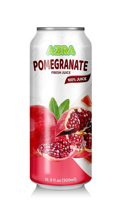AZRA 100% Pomegranate Juice Can 16.9 fl oz