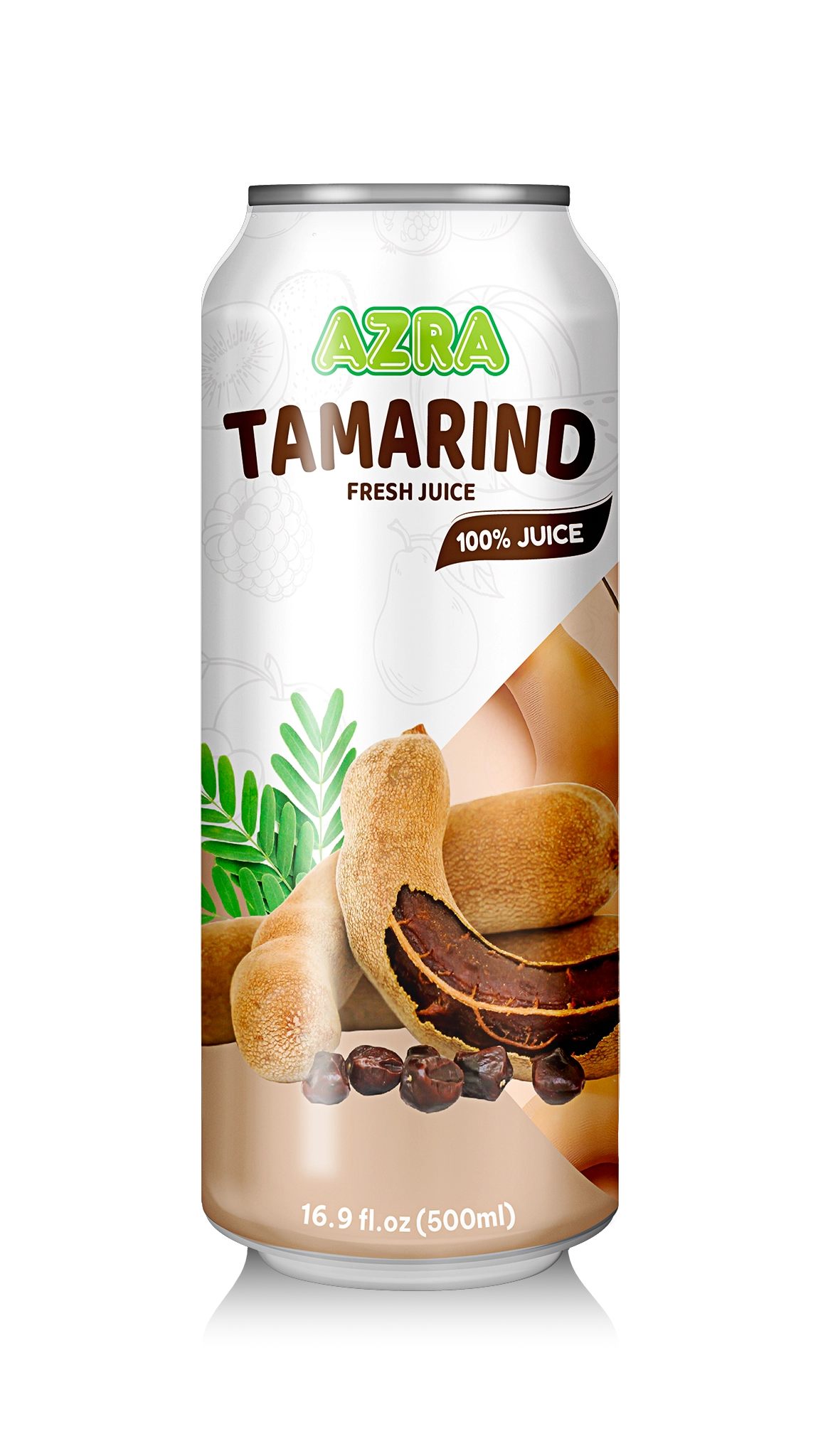 AZRA Tamarind Fresh Juice 500ml Can