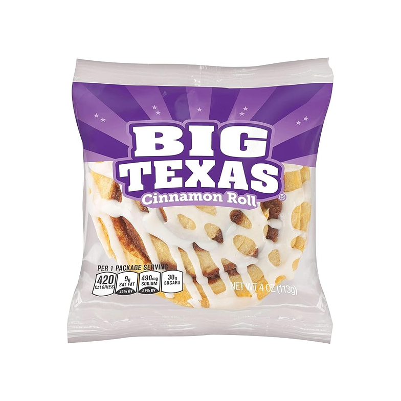 Cloverhill Bakery Big Texas Cinnamon Roll - 24 oz (6-Pack)