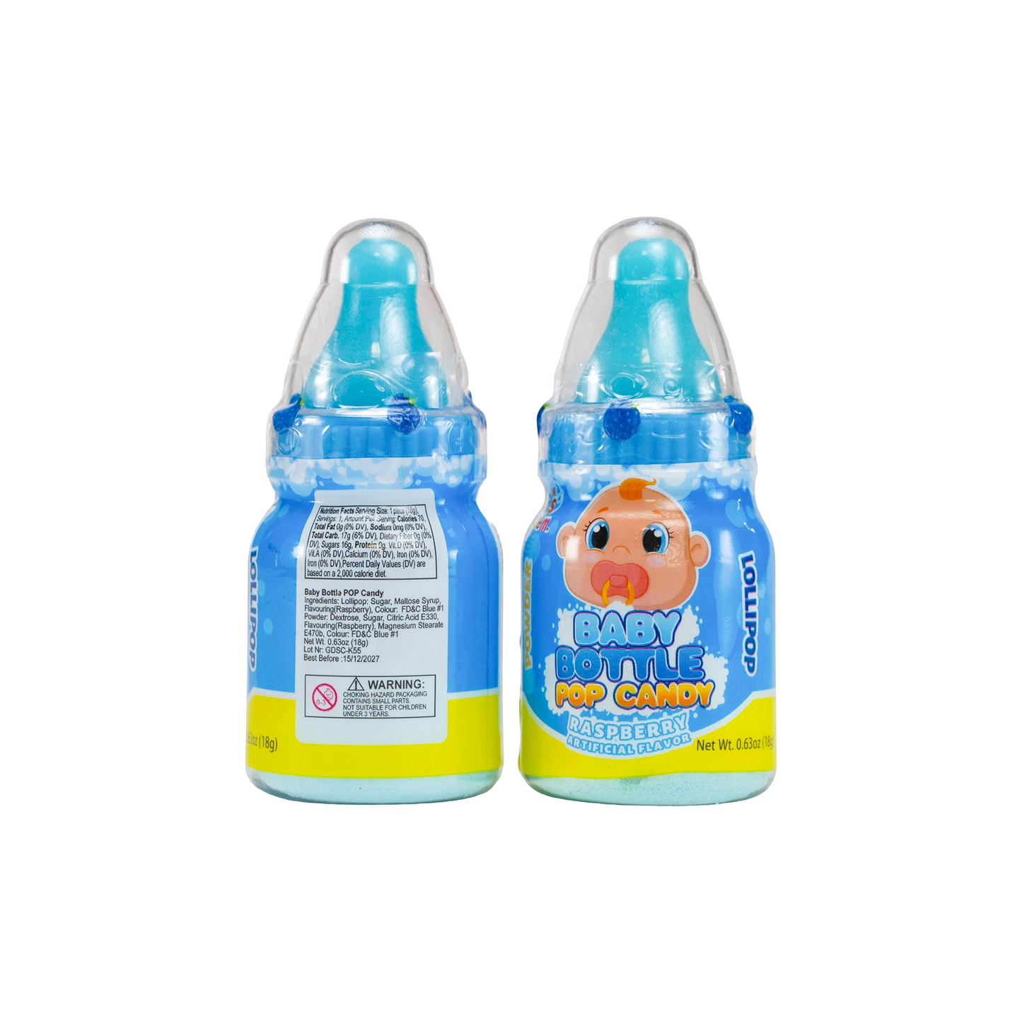 KidsBoom™ Baby Bottle Pop Candy- 24 pcs ( 18g Each) |Colorful Fun
