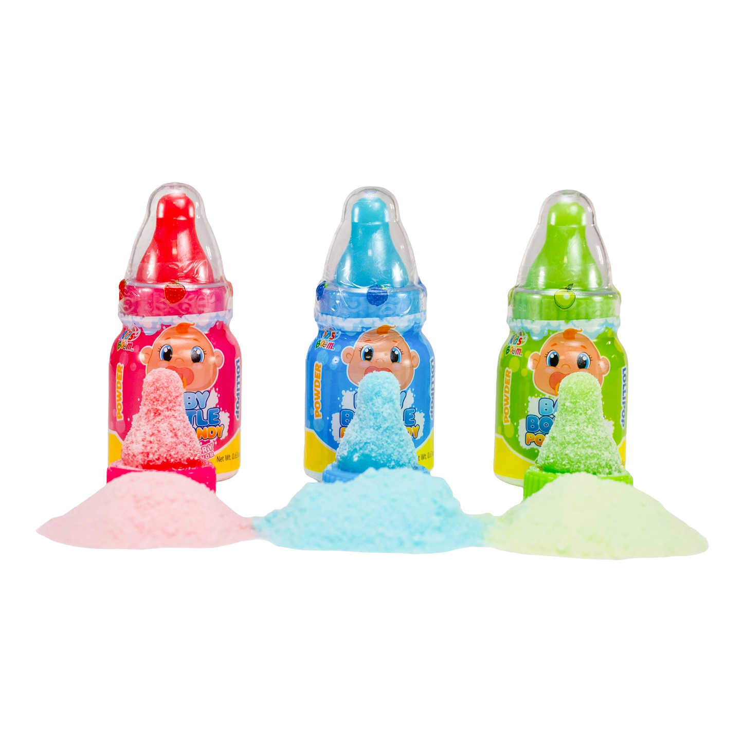 KidsBoom™ Baby Bottle Pop Candy- 24 pcs ( 18g Each) |Colorful Fun